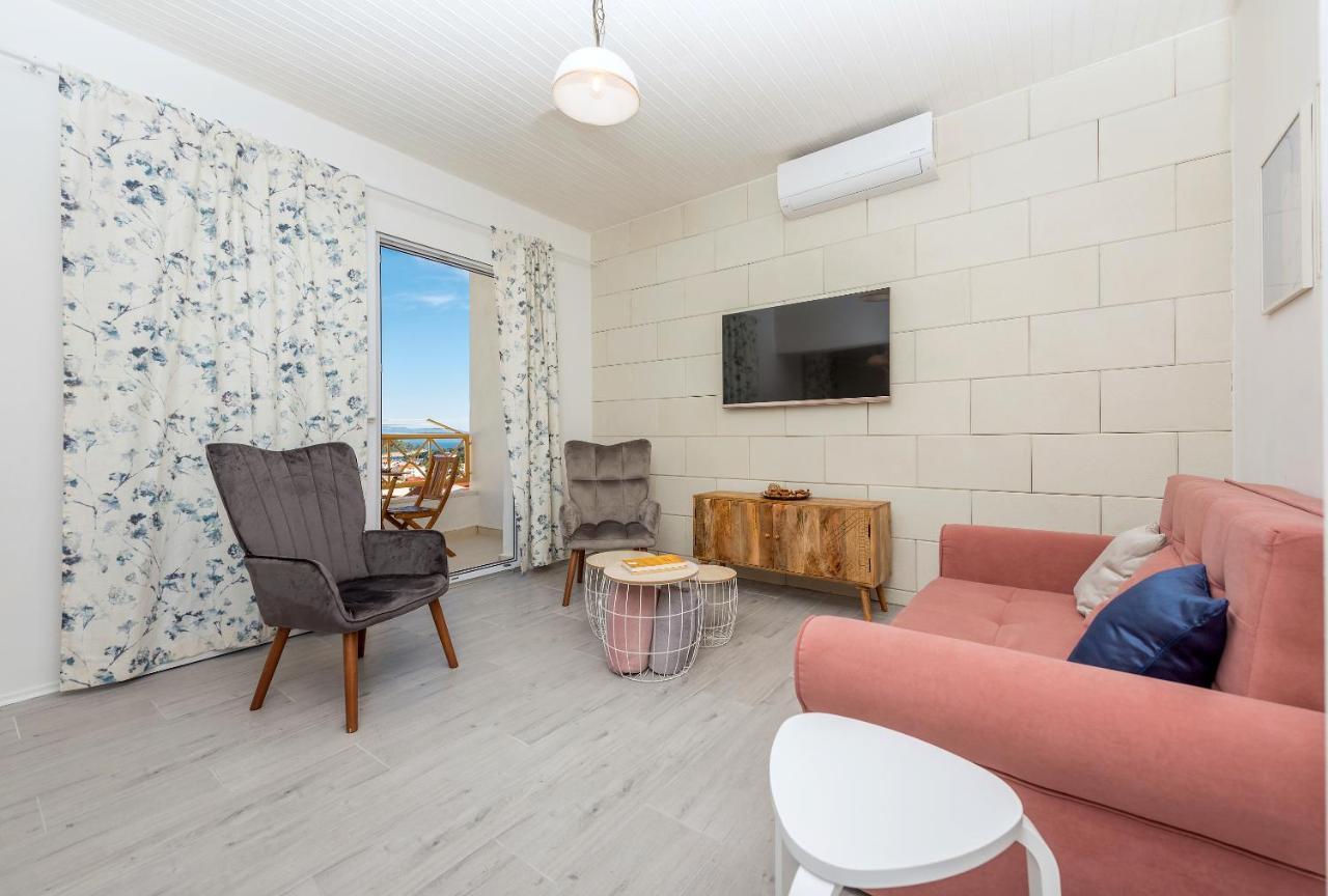 Vista Mare Apartment - 3 Bedroom, Sea View マカルスカ エクステリア 写真